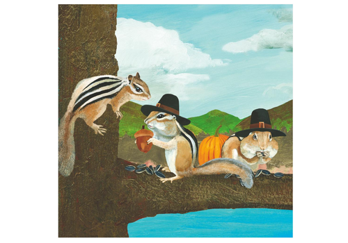  Paper Products Design Simon, Theodore & Alvin Beverage Napkins 
