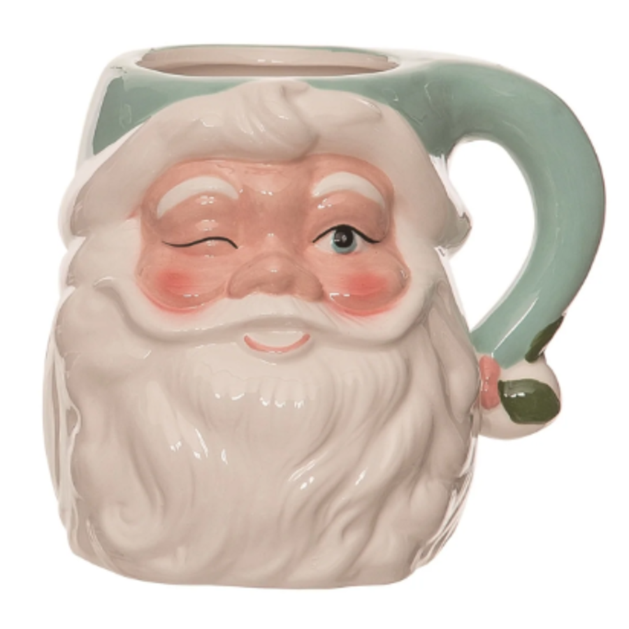 Vintage Santa Mug
