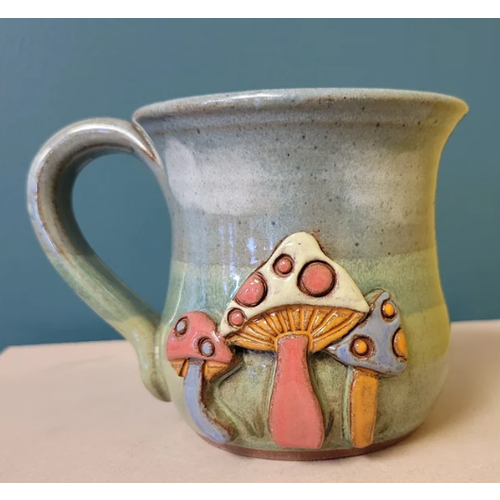  Mudworks Pottery Magic Mushrooms Mug 