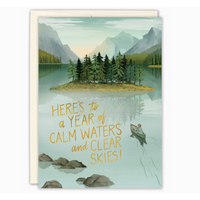 Clear Skies Birthday Card