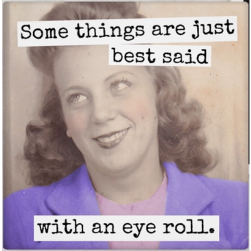  Raven's Rest Studio Eye Roll Magnet 