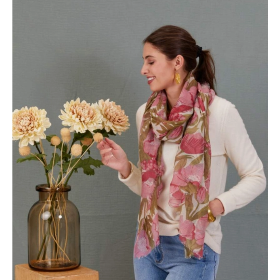 Poppies Scarf *