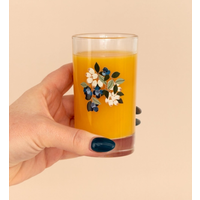Blueberry Field Mini Juice Glass