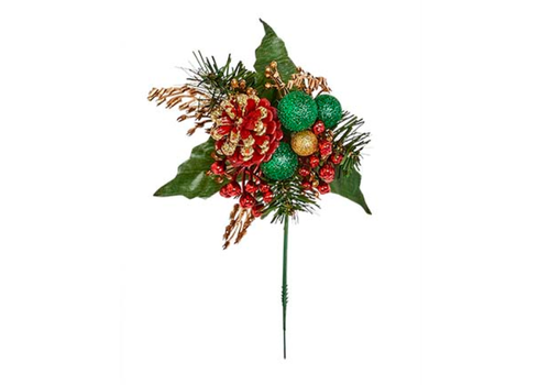  Worth Imports Red/Green Ball Berry Pick 