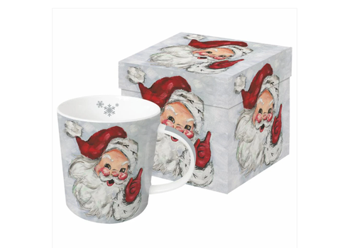  Paper Products Design Jolly Saint Nick Mug in Box 