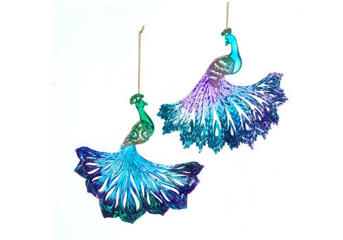  Kurt Adler Peacock Ornament 