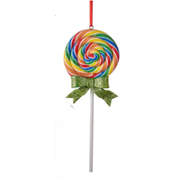 Glitter Lollipop Ornament