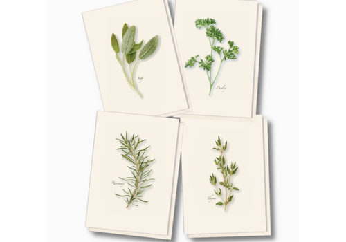  Earth sky water Herb Assorted Boxed Note Cards 