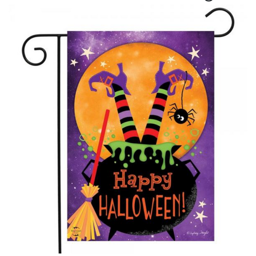  Witch Feet Garden Flag 