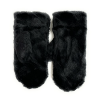 Faux Fur Mitten