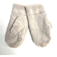 Faux Fur Mitten