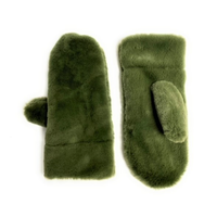 Faux Fur Mitten