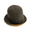 Shihreen Boiled Wool Reversible Cloche Hat