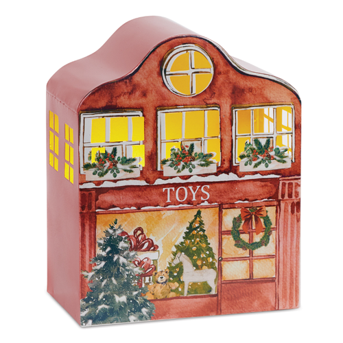  Melrose International, LLC LED Toy Shop 10" Iron 