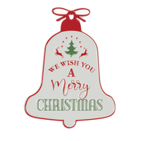Merry Christmas Bell Sign