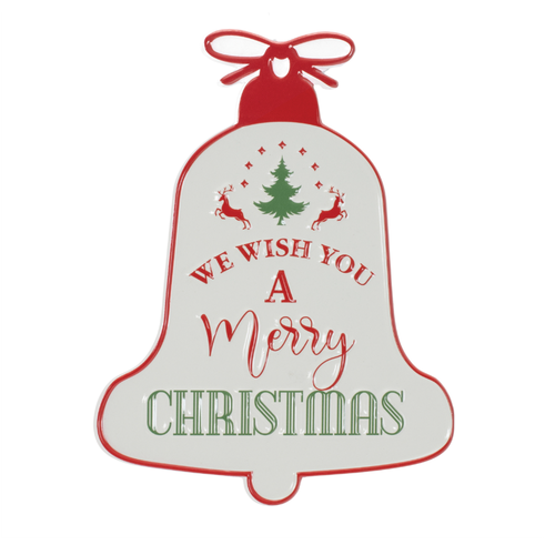  Melrose International, LLC Merry Christmas Bell Sign 