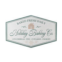 Holiday Baking Co. Sign