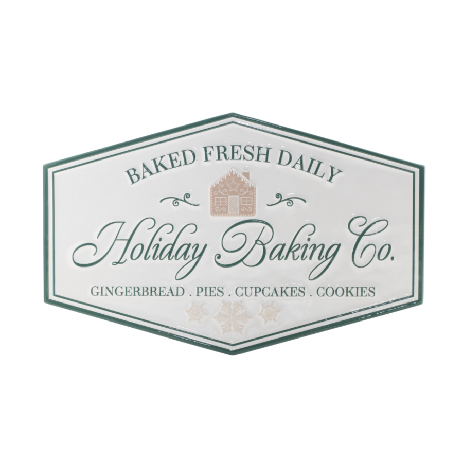 Holiday Baking Co. Sign