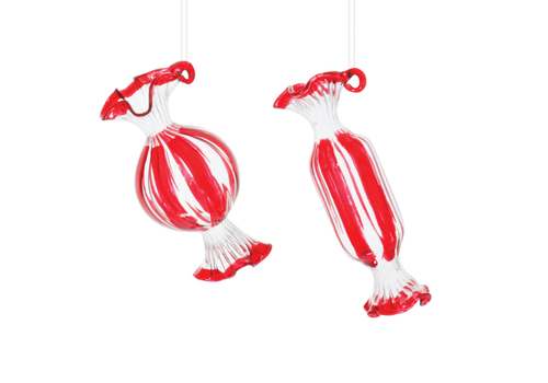  Melrose International, LLC Glass Candy Ornament 