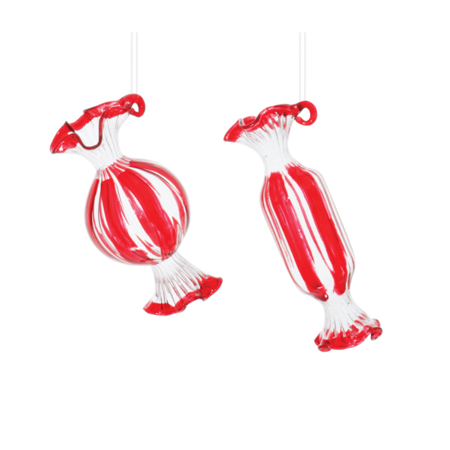 Glass Candy Ornament