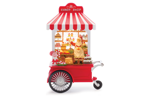  Melrose International, LLC Snow Globe Candy Shop 10.75" H 