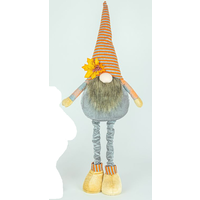 Fall Plaid Gnome Stretcher
