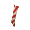Primitives by Kathy Red And White Jumbo Stocking