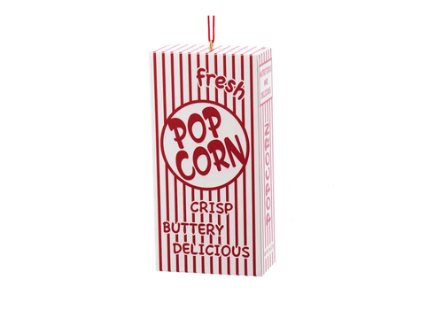 Kurt Adler "POPCORN" Box Ornament 