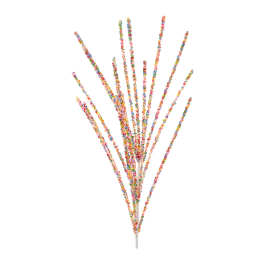 29" Multicolor Miniature Bead Spray
