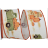 Reliant Ribbon Pickup Truck with Pumpkins Ribbon 2.5" wide per yard