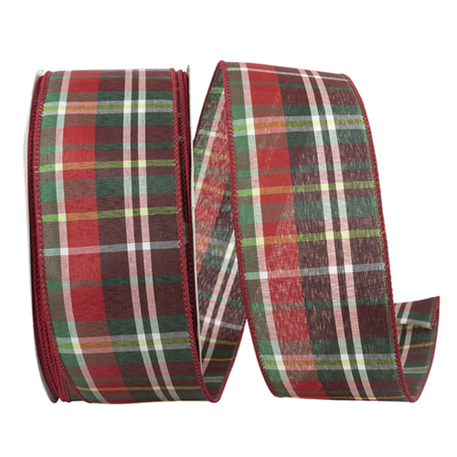  Reliant Ribbon Grand Christmas Plaid Tradition Ribbon 2.5" wide 