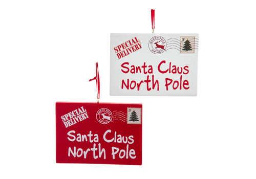  Kurt Adler Christmas Letter Sign Ornaments 