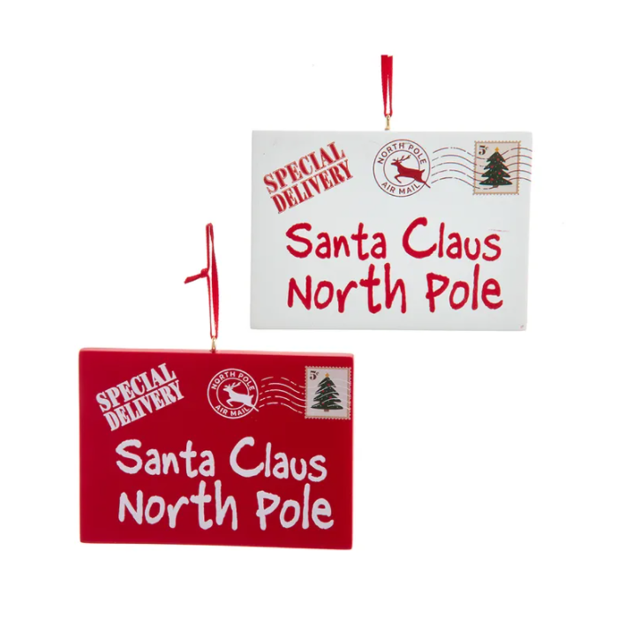 Christmas Letter Sign Ornaments