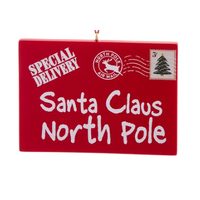 Christmas Letter Sign Ornaments