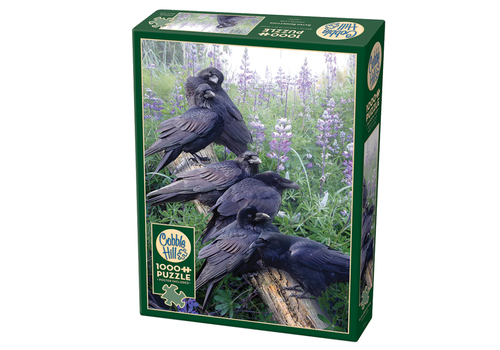 Outset Games & Cobble Hill Puzzles Raven Rendezvous Puzzle 1000 PC 