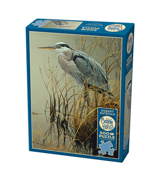 Outset Games & Cobble Hill Puzzles Great Blue Heron Puzzle 500 PC