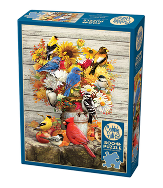 Outset Games & Cobble Hill Puzzles Fall Harvest Puzzle 500 PC