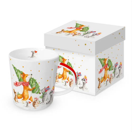  Paper Products Design Let's Get It Started Mug in Box 