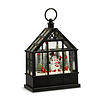 Snowman & Cardinal Lighted Water Greenhouse 9.5" Snowman & Cardinal Lighted Water Greenhouse 9.5"