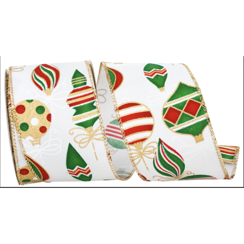  Reliant Ribbon Holiday Ornaments Ribbon 2.5" wide 