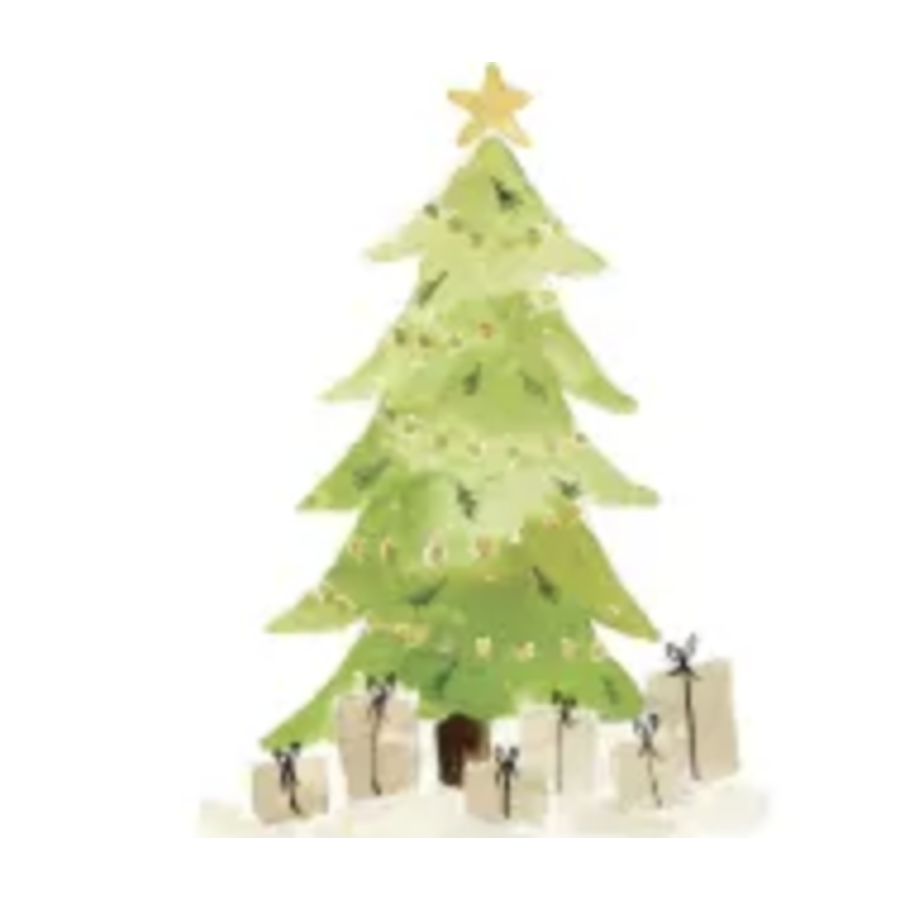 Christmas Watercolor Workbook