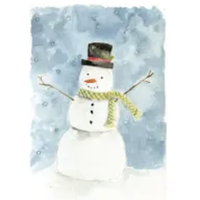 Christmas Watercolor Workbook