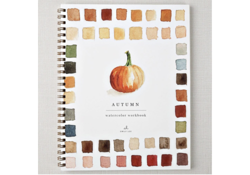  emily lex studio Autumn Watercolor Workbook 