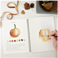 Autumn Watercolor Workbook