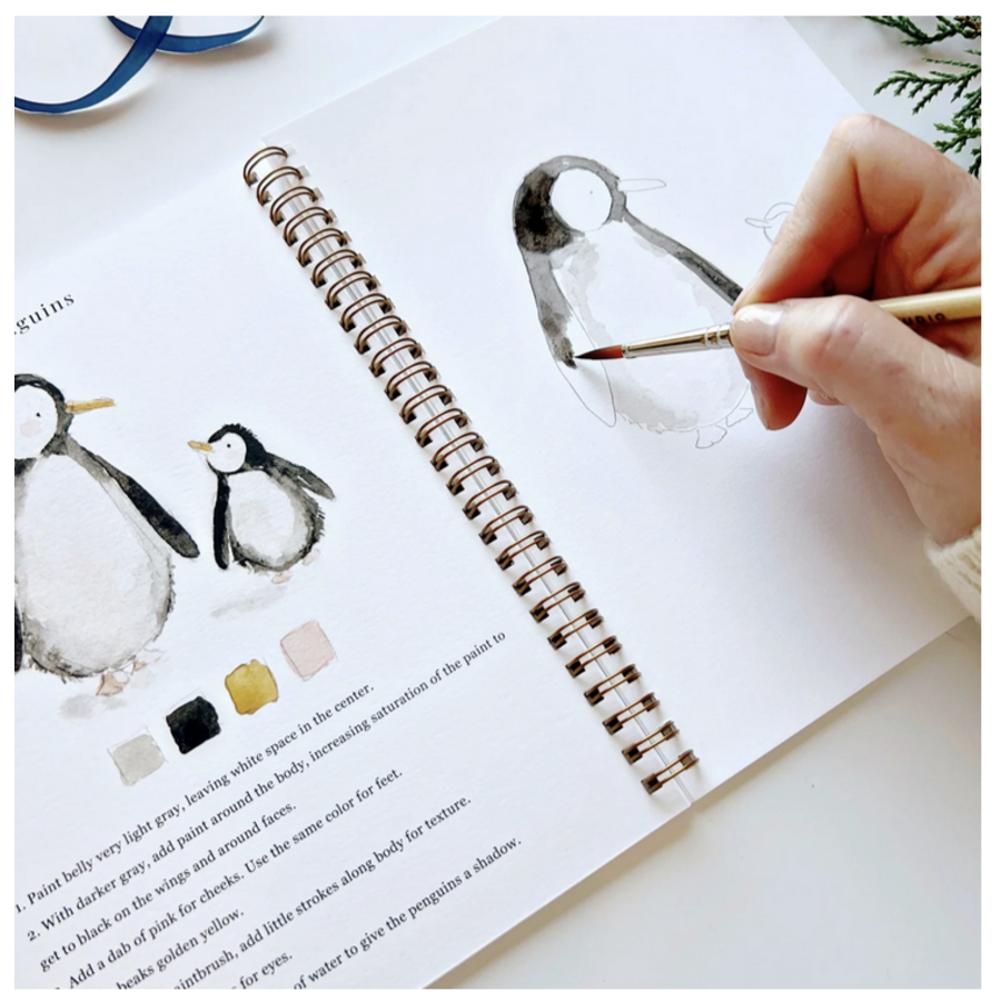 Winter Watercolor Workbook