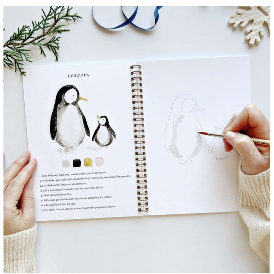 Winter Watercolor Workbook
