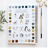 Winter Watercolor Workbook