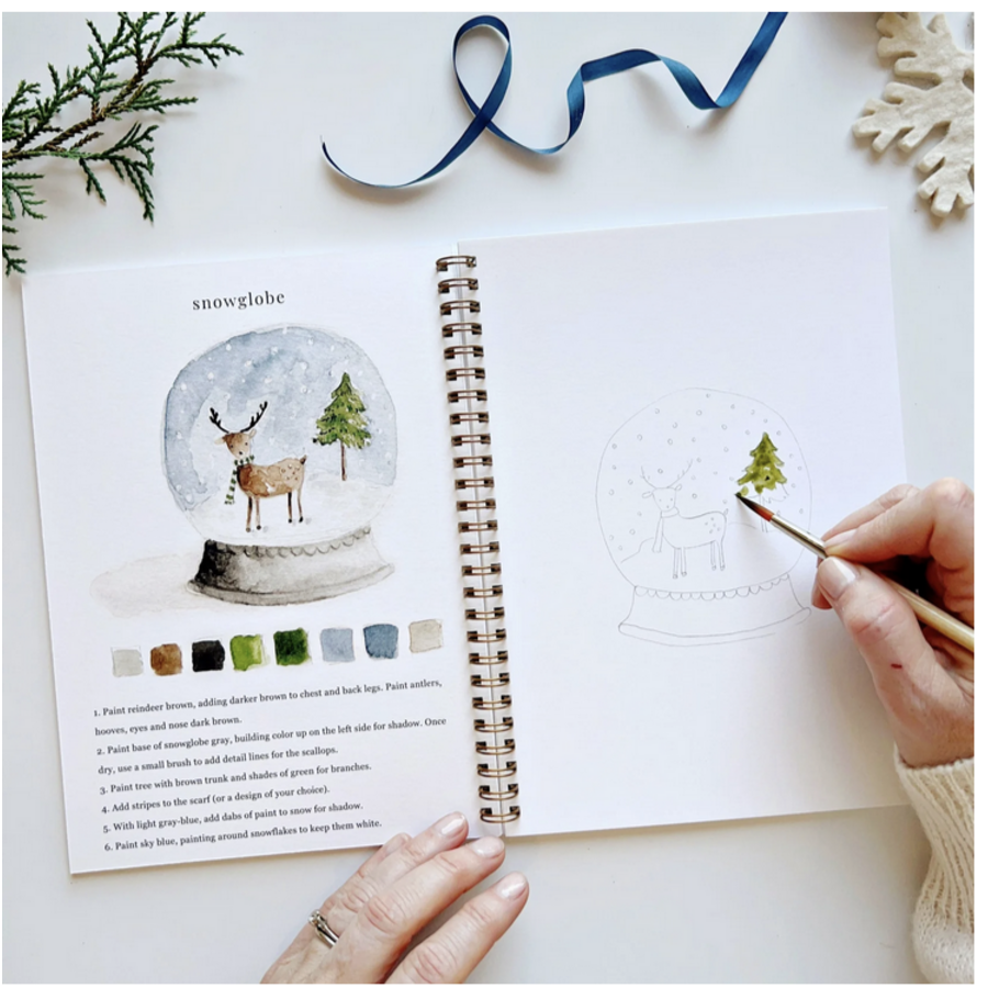 Winter Watercolor Workbook