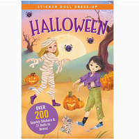 Halloween Sticker Doll Dress-Up Book