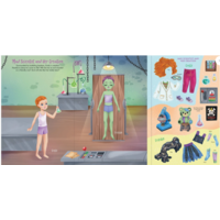 Halloween Sticker Doll Dress-Up Book